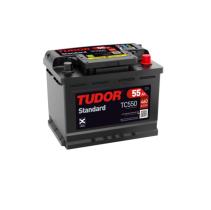 Batería estandar TC550 55 Ah, 460 CCA, +D, 12v TUDOR TUDBAT0001