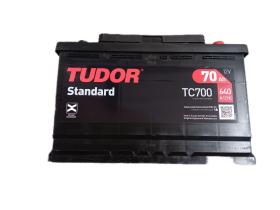 Batería estandar TC700 70 Ah, 640 CCA, +D, 12v TUDOR TUDBAT0002