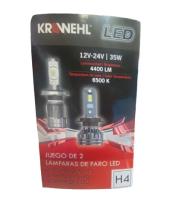 PACK DE 2 AMPOLLETA LED H4 NERTOR NERLAM2002