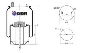 FUELLE DE SUSPENSION  ADRSUS2014