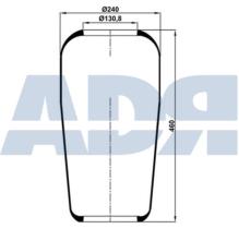 FUELLE DE SUSPENSION  ADRSUS2031