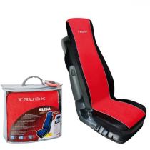 FUNDA DE ASIENTO CAMION ELISA 2 ROJO/NEGRO LAMPA LAMPCV2004