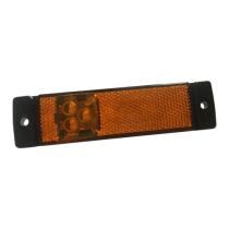 PILOTO DE POSICION RECTANGULAR AMBAR, 130X32 MM 247 LIGHTING LIGPER2011