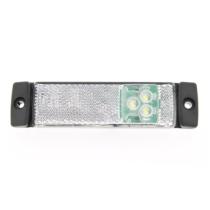 PILOTO DE POSICION RECTANGULAR BLANCO, 130X32 MM 247 LIGHTING LIGPER2013