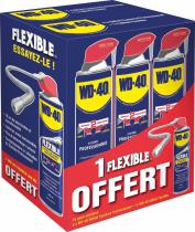 PACK 5 AEROSOLS WD40 500ML SMART + 1 FLEXIBLE WD40 WDFLUB2000